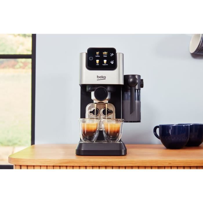 BEKO Manual Espresso Machine - CEP5304X - 1628 W - 1.1 L - Silver