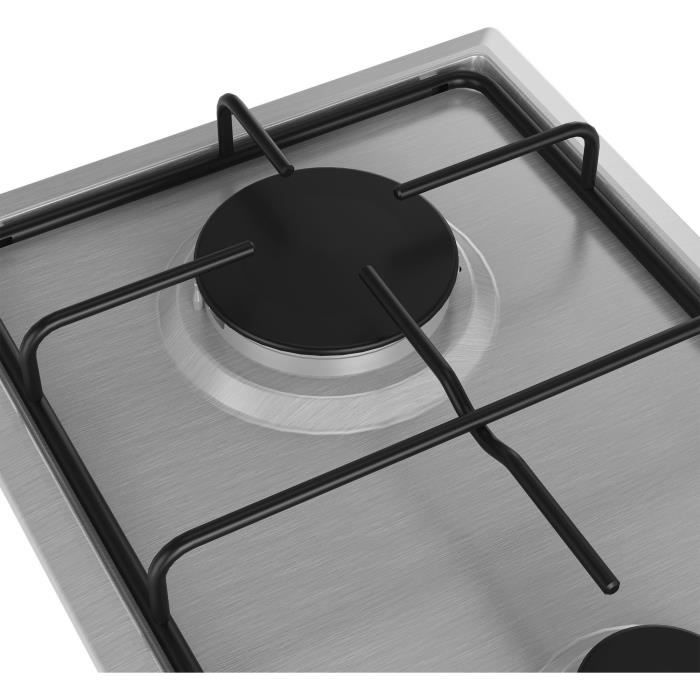 BEKO Gas Hob - 2 Burners - 30 cm - Stainless Steel - HDCG32220FX