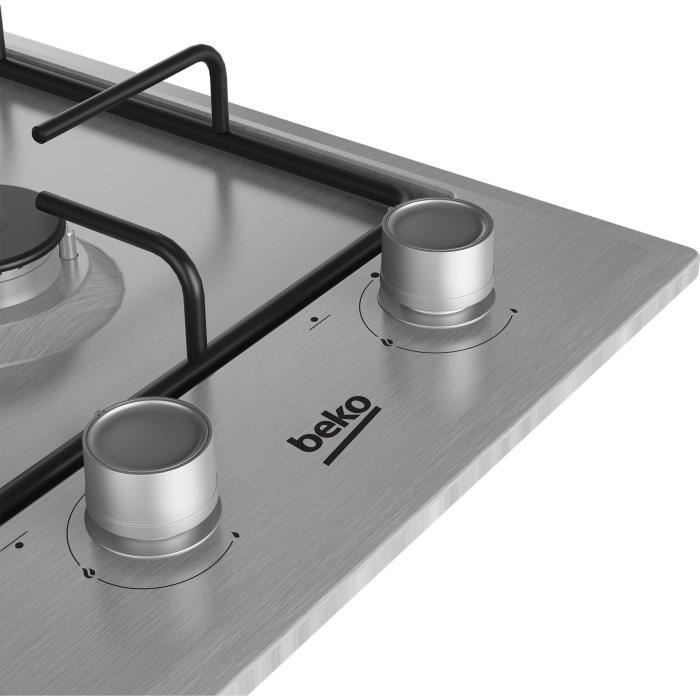 BEKO Gas Hob - 2 Burners - 30 cm - Stainless Steel - HDCG32220FX