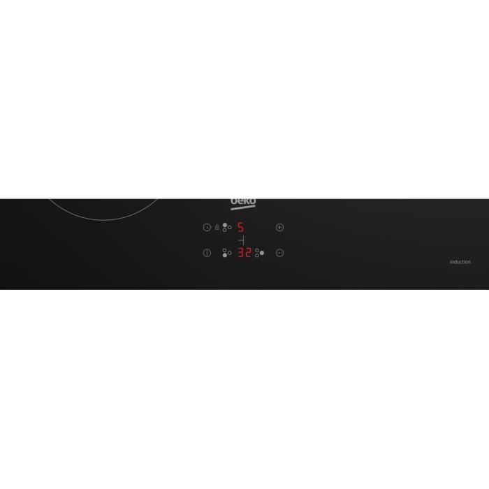 BEKO Induction Hob - 3 Burners - 60 cm - Black - HII63405MT