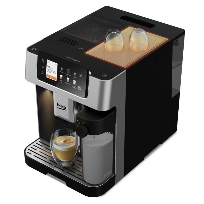 BEKO Coffee Machine - CEG7348X - 1350W - Integrated Grinder - Black/Silver
