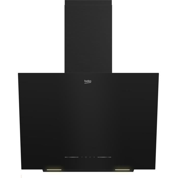 BEKO Wall-Mounted Cooker Hood - BHCA62422BBH - 60 cm - Black