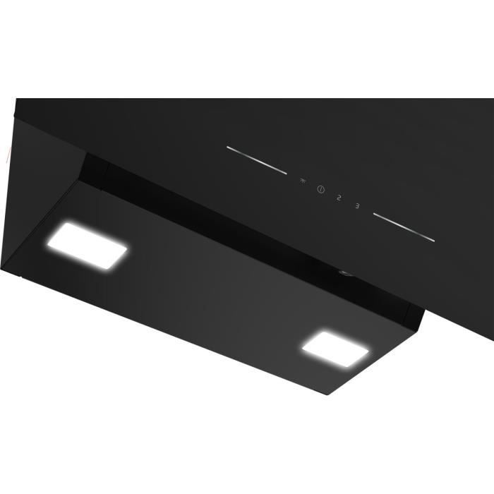 BEKO Wall-Mounted Cooker Hood - BHCA62422BBH - 60 cm - Black