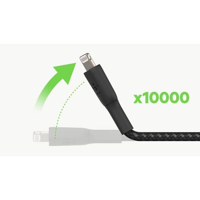 BELKIN Lightning to USB-A Braided Cable - 2 m - Black