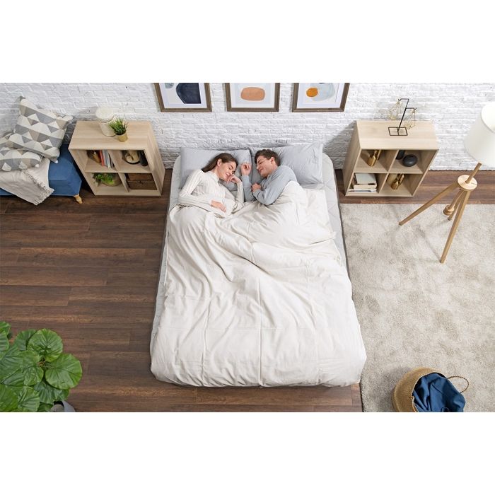 Matelas gonflable - BESTWAY - Tough Guard Fortech - 2 places - Pompe électrique - 350 kg de charge