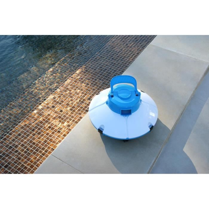 Pool Robot - Bestway - Frisbee - Autonomous for Flat Bottom Cleaning - Max 5 x 3 m 5x3m