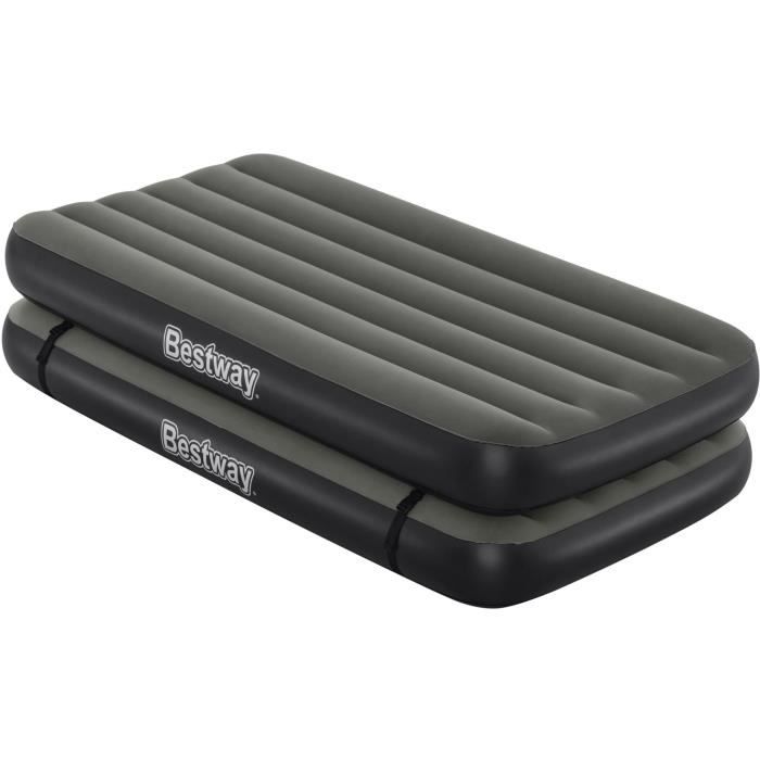 BESTWAY 3-in-1 Bed - Tritech Airbed - Twin, Bunk, King Size - 188 x 99 x 25 cm - 150 kg