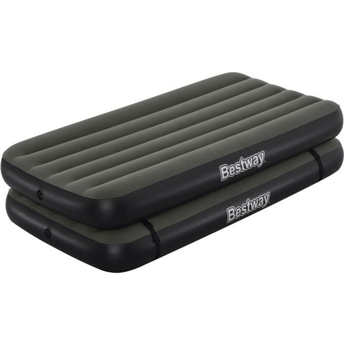 BESTWAY 3-in-1 Bed - Tritech Airbed - Twin, Bunk, King Size - 188 x 99 x 25 cm - 150 kg