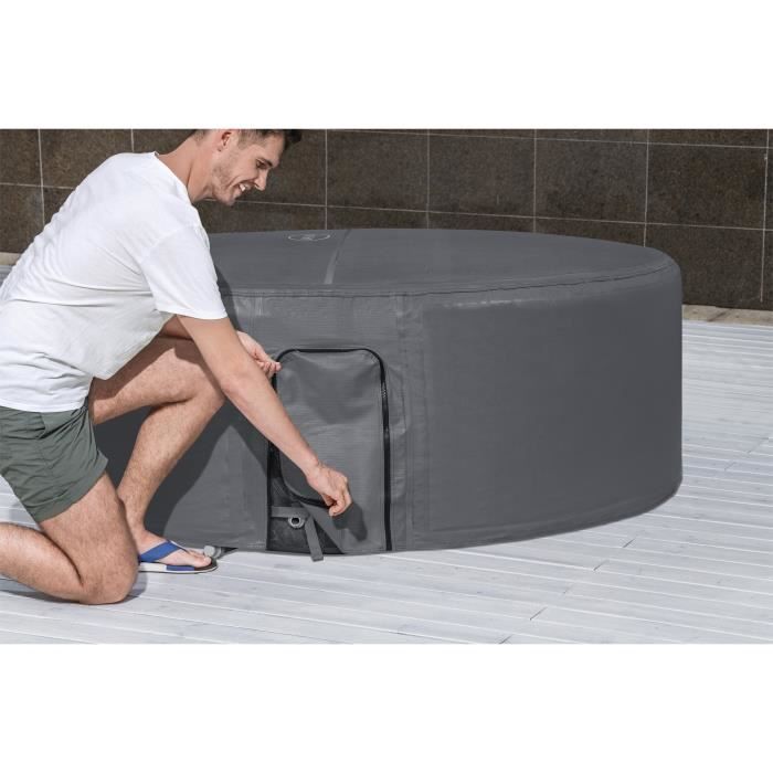BESTWAY - Couverture thermique EnergySense pour spa rond 1,80m x 66cm - Waterproof