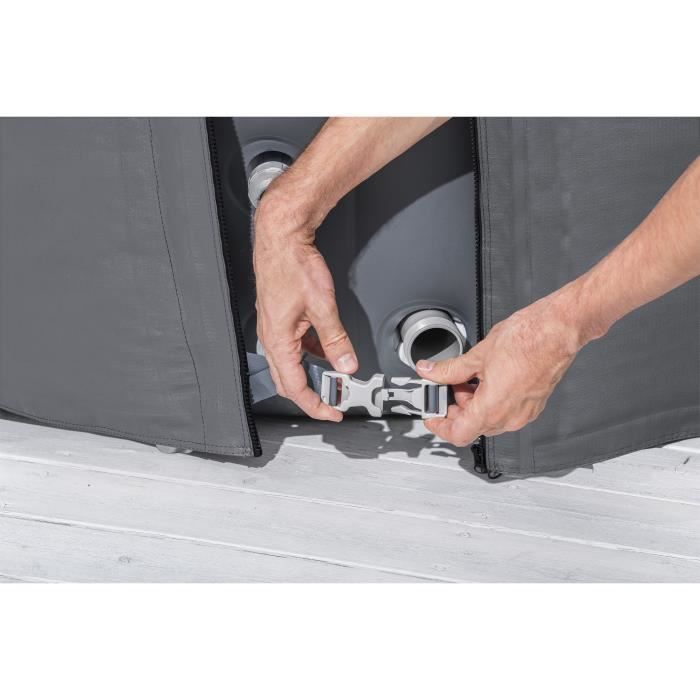 BESTWAY - Couverture thermique EnergySense pour spa rond 1,80m x 66cm - Waterproof