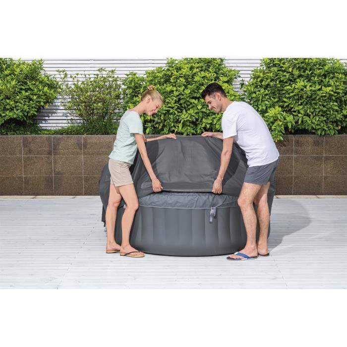 BESTWAY - Couverture thermique EnergySense pour spa rond 1,80m x 66cm - Waterproof