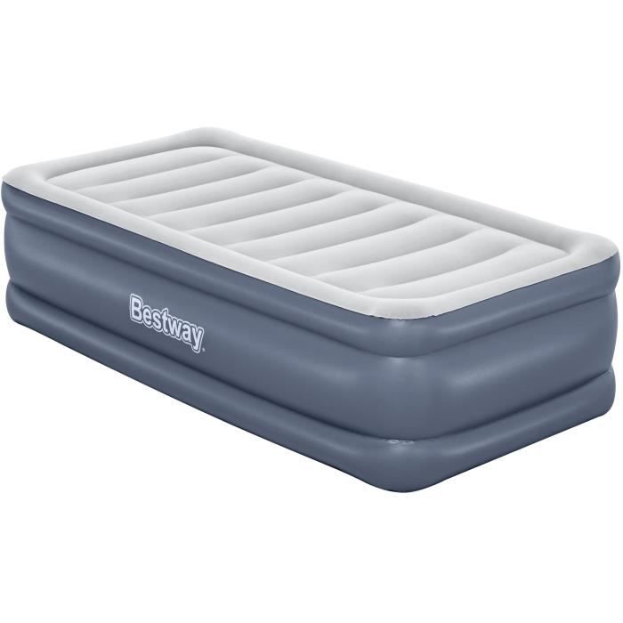 Bestway Inflatable Bed 6713 G Tritech 1 Person 191 cm x 97 cm x 51 cm - Integrated Electric Pump