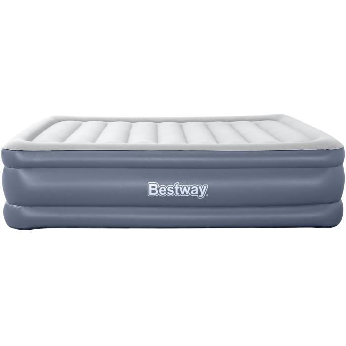 Bestway Inflatable Bed 6713I Tritech 2 Person 203 cm x 152 cm x 51 cm - Integrated Electric Pump 2-person