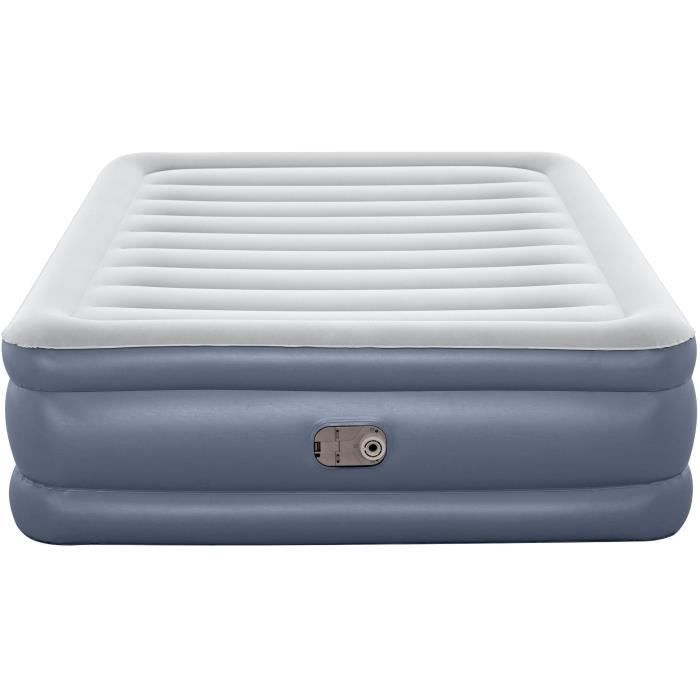 Bestway Inflatable Bed 6713I Tritech 2 Person 203 cm x 152 cm x 51 cm - Integrated Electric Pump 2-person