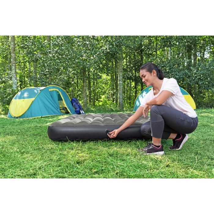 BESTWAY Inflatable Mattress - Tritech - 2 Person - 2.03 m x 1.52 m - Black