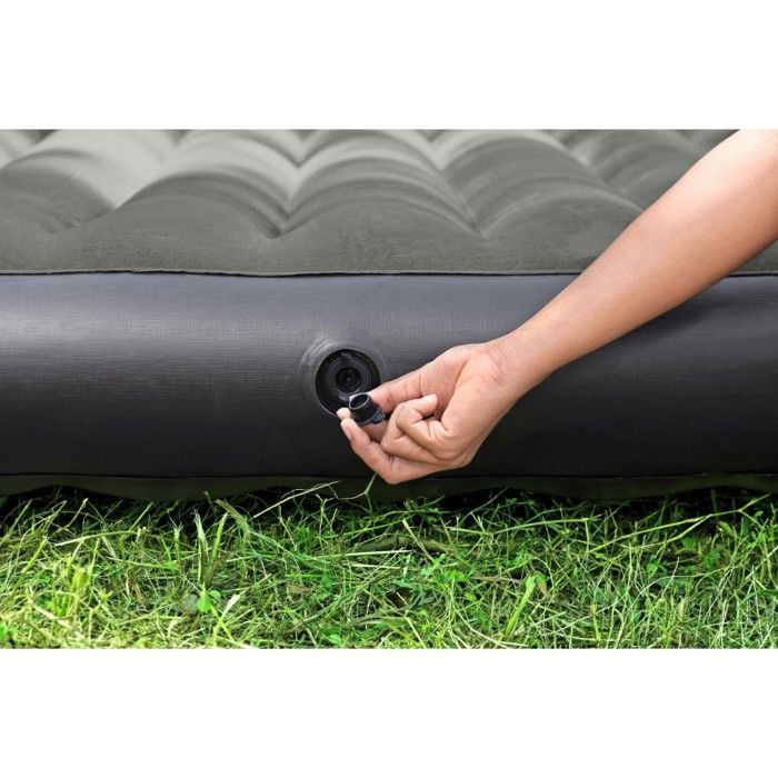 BESTWAY Inflatable Mattress - Tritech - 2 Person - 2.03 m x 1.52 m - Black