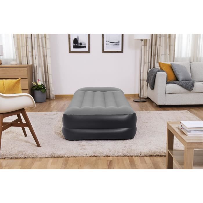 BESTWAY Inflatable Bed - Tritech 1P - 191x97x46 cm - Integrated Electric Pump