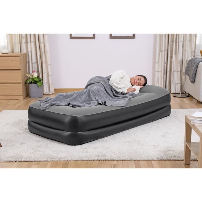 BESTWAY Inflatable Bed - Tritech 1P - 191x97x46 cm - Integrated Electric Pump