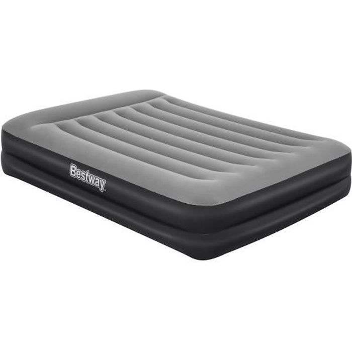 BESTWAY Inflatable Bed - Tritech 2P - 203x152x46 cm - Integrated Electric Pump 2-person
