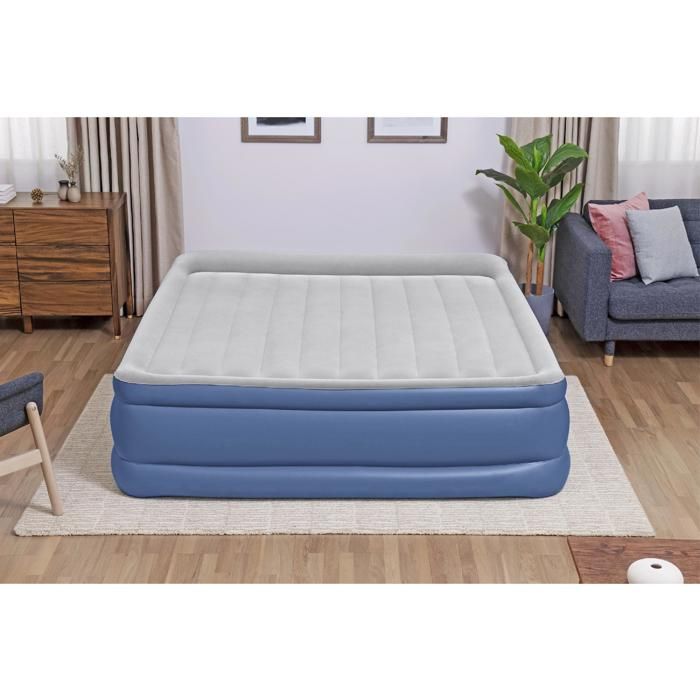 BESTWAY Inflatable Camping Mattress - King - Built-in AC Pump - 2 Person