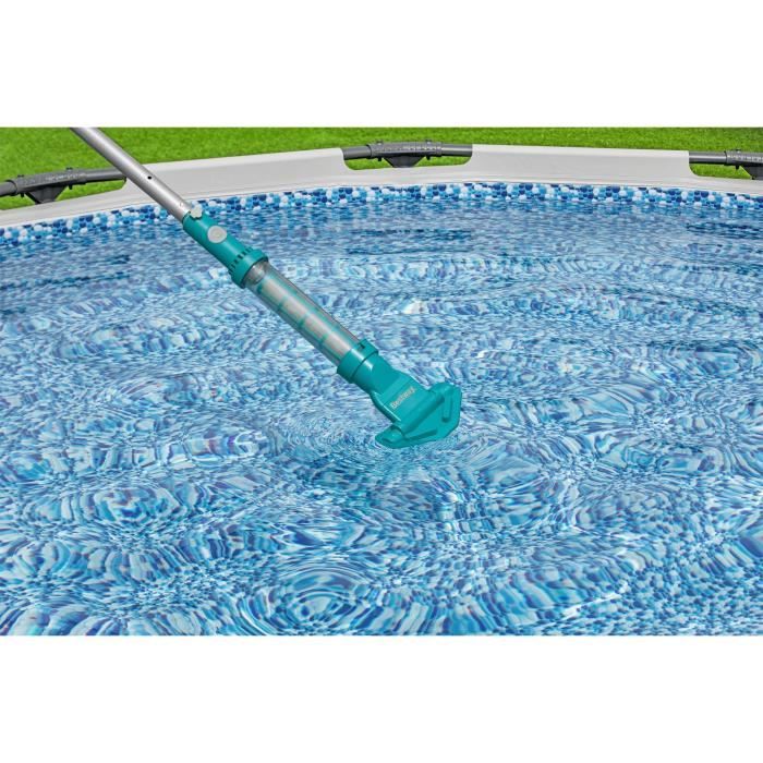 Aquasurge Rechargeable Electric Vacuum Cleaner - BESTWAY - Cordless for Pools up to 6.10 m