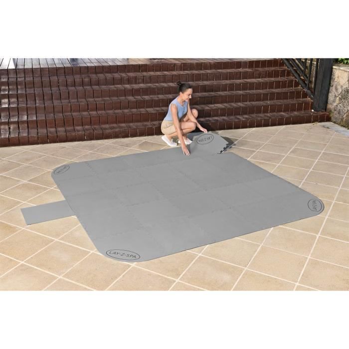 BESTWAY - Floor Mat for Lay-Z-Spa Hot Tubs, 196 x 196 cm