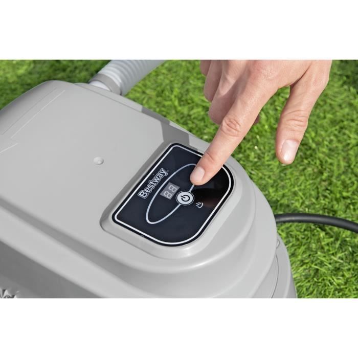 Bestway Electric Pool Heater - For Above Ground Pools - Grey