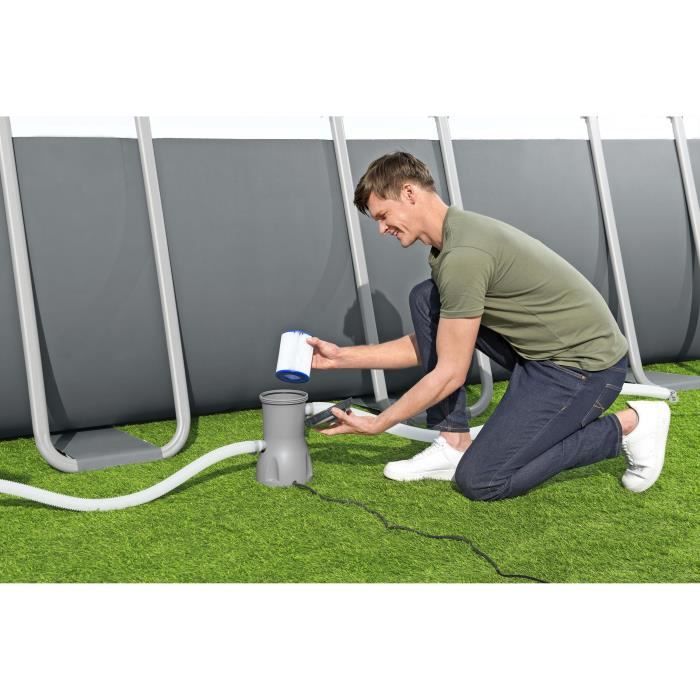 Bestway Electric Pool Heater - For Above Ground Pools - Grey