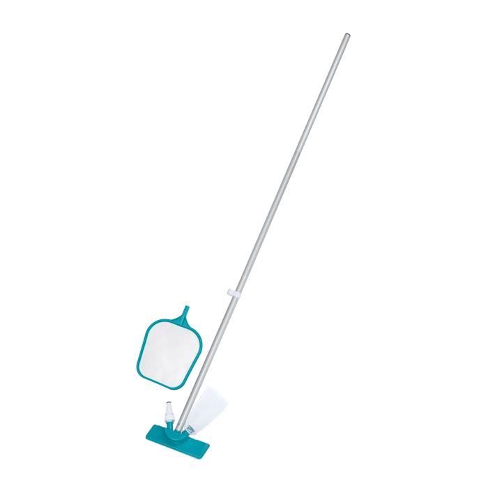 Bestway Pool Cleaning Kit - AquaClear - For Pools up to 3.96 m - Skimmer Net & Vacuum Head