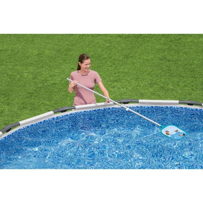 Bestway Pool Cleaning Kit - AquaClear - For Pools up to 3.96 m - Skimmer Net & Vacuum Head