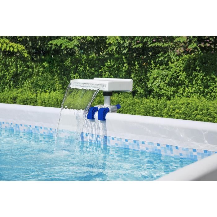 Waterfall Fountain - Bestway - For Above Ground Pools - With LED