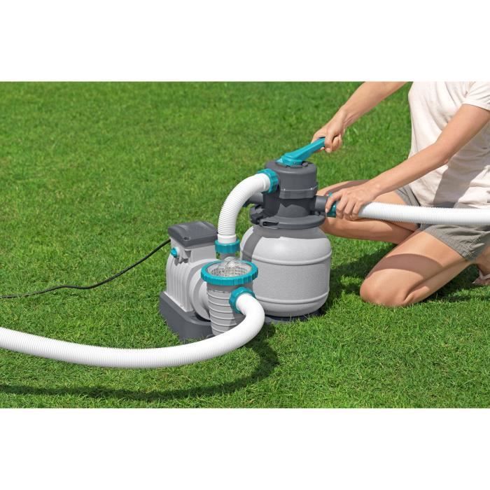 Bestway Sand Filter Pump - 6056 L/h - For Pools Up to 42 m³ - With Pre-Filter
