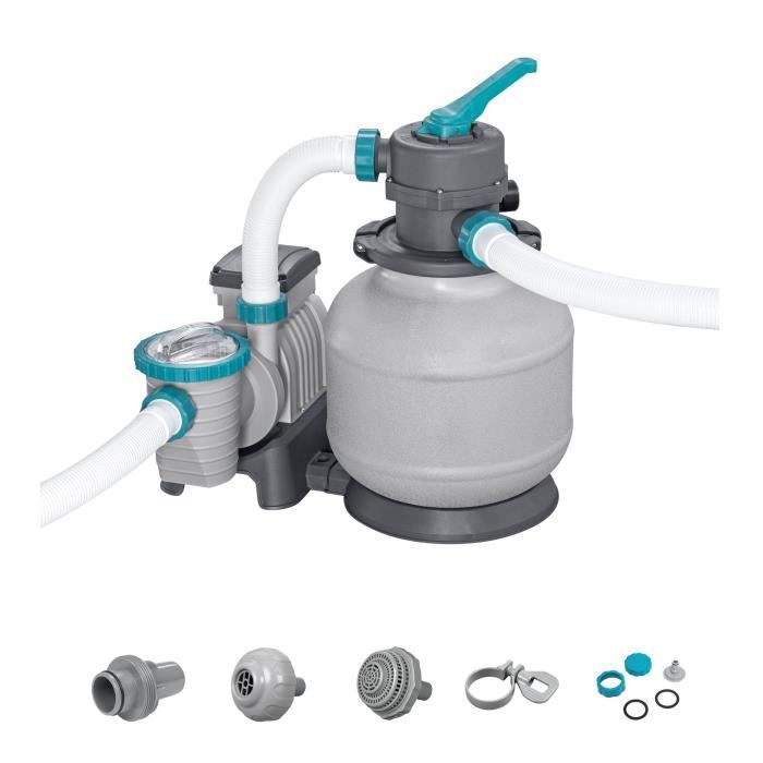 Bestway Sand Filter Pump - 8327 L/h - For Pools Up to 54 m³ - With Pre-Filter