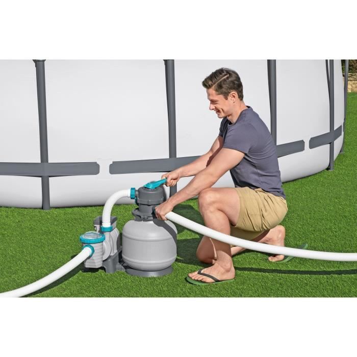 Bestway Sand Filter Pump - 8327 L/h - For Pools Up to 54 m³ - With Pre-Filter