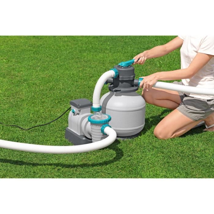 Bestway Sand Filter Pump - 8327 L/h - For Pools Up to 54 m³ - With Pre-Filter