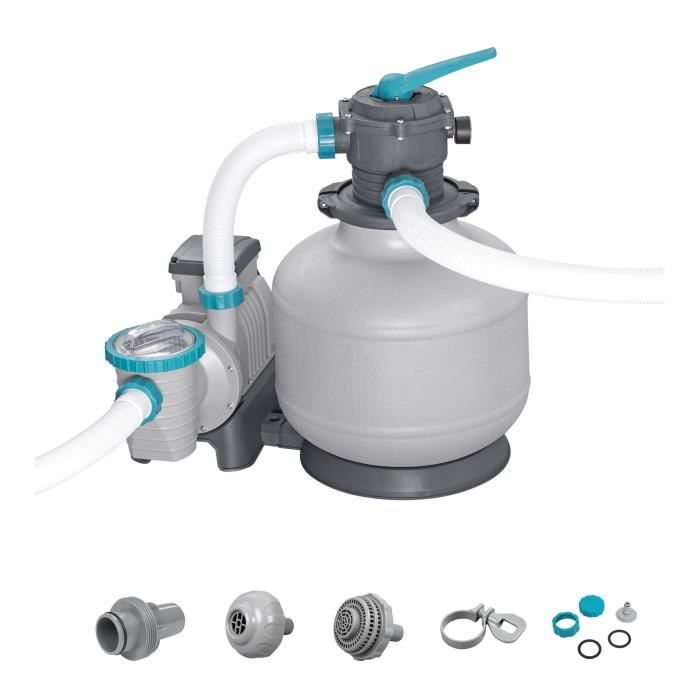 Bestway Sand Filter Pump - 11355 L/h - For Pools Up to 66 m³ - With Pre-Filter