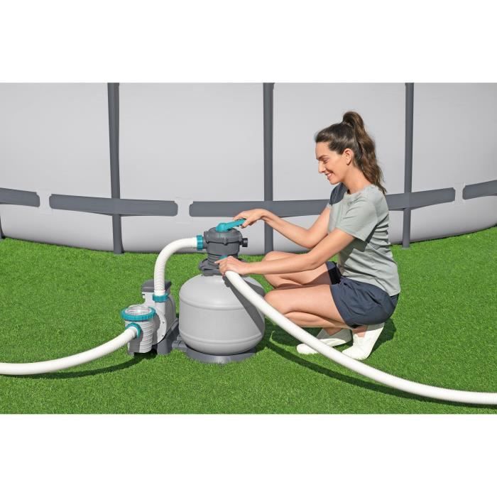 Bestway Sand Filter Pump - 11355 L/h - For Pools Up to 66 m³ - With Pre-Filter