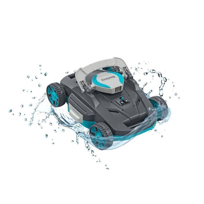 Bestway Robot Vacuum Cleaner - Platinum - Rechargeable - Flat Floor Cleaning - Up to 20 m²