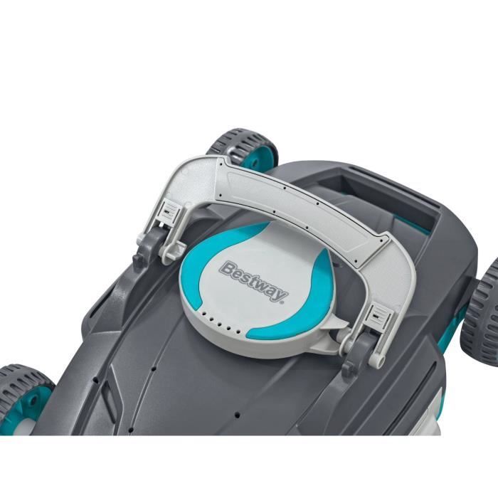 Bestway Robot Vacuum Cleaner - Platinum - Rechargeable - Flat Floor Cleaning - Up to 20 m²