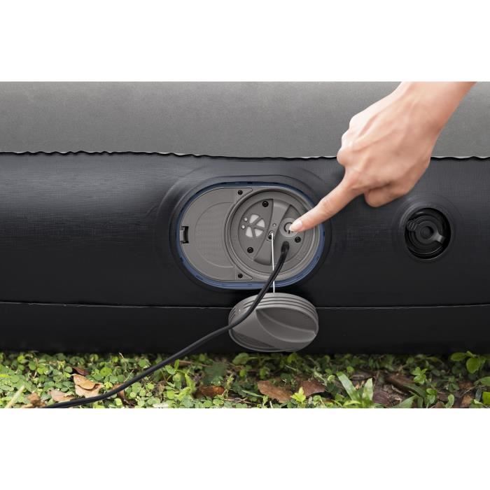 BESTWAY Inflatable Mattress - 671BS - Tritech Queen - 2 Person - Integrated USB Pump 2-person