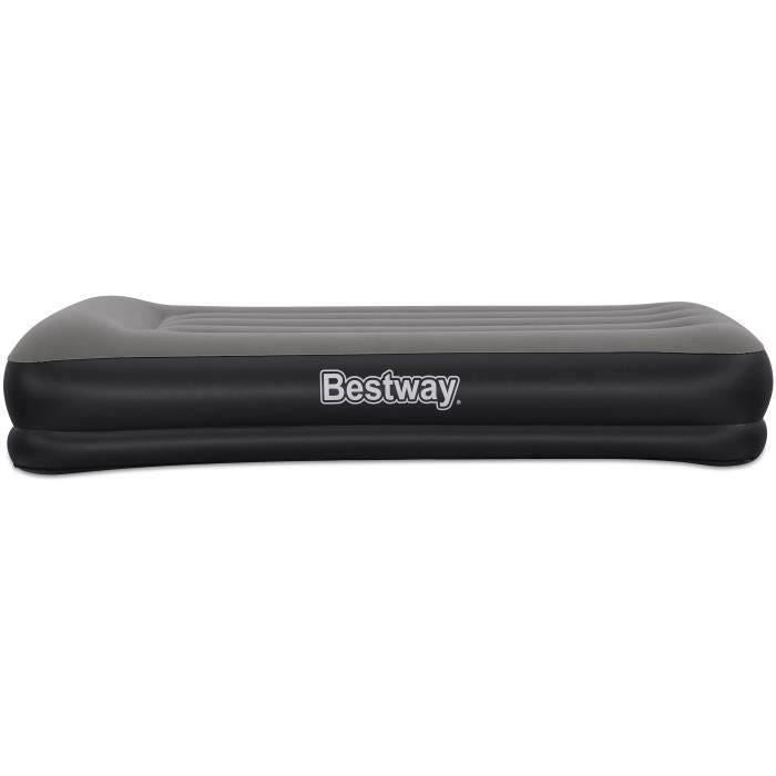 BESTWAY Inflatable Mattress - 671BT - Tritech Twin - 1 Person - Integrated USB Pump