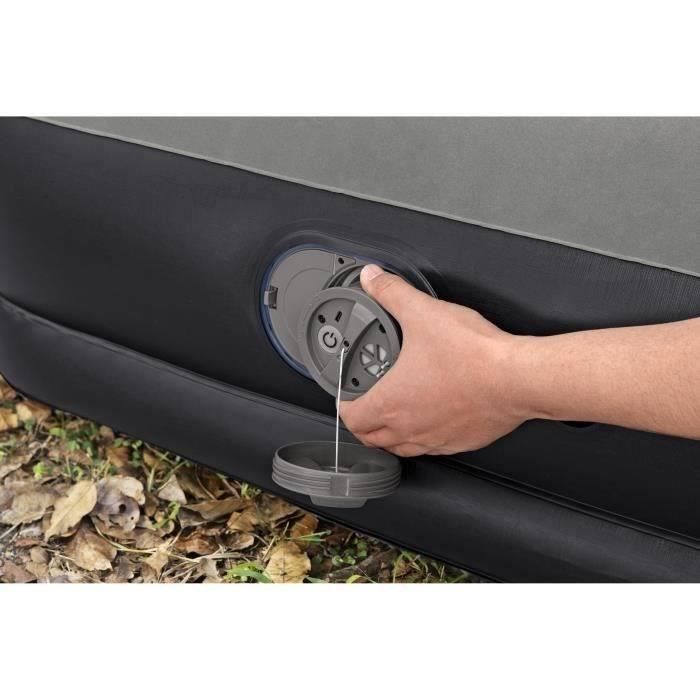 BESTWAY Inflatable Mattress - 671BT - Tritech Twin - 1 Person - Integrated USB Pump