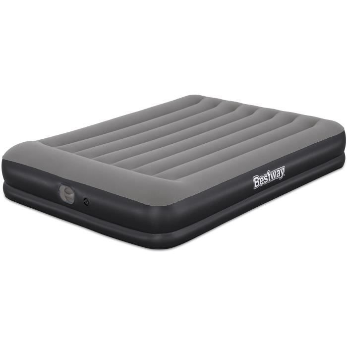 BESTWAY Inflatable Mattress - Tritech Queen - 2-Person - 203 x 152 x 36 cm - Integrated USB Pump 671BU