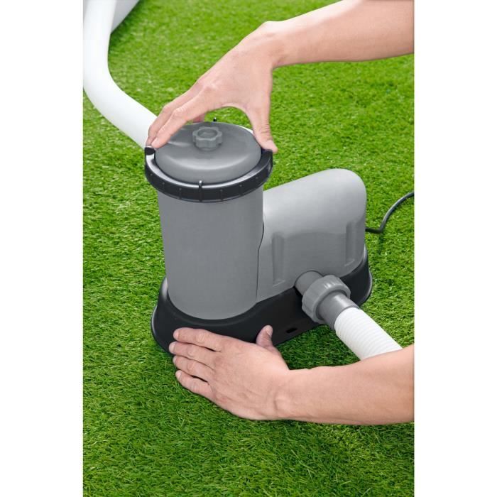 Filtre a cartouche - Bestway - 5 678 L/h - Type III - Pour piscines de 1 100 a 31 700 L