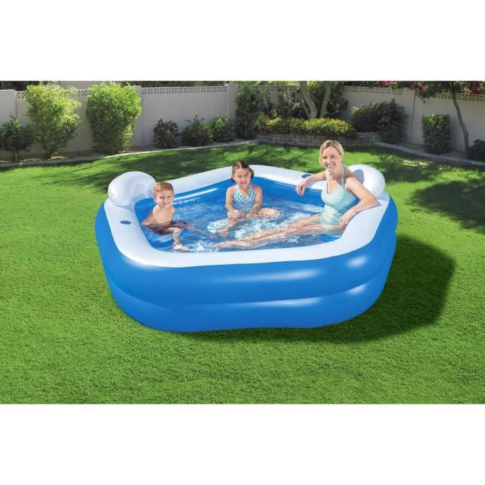 Inflatable pool - Bestway - Family Fun - 2 rings - 575 L