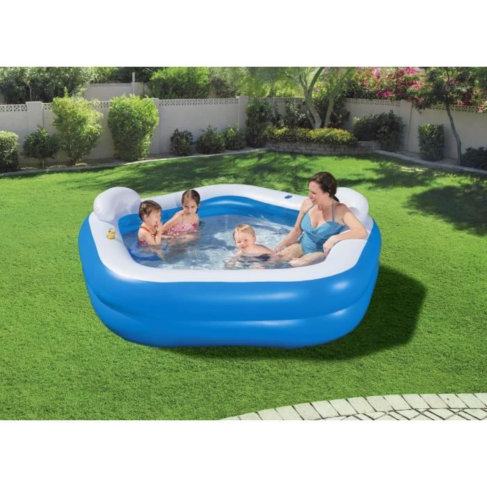 Inflatable pool - Bestway - Family Fun - 2 rings - 575 L
