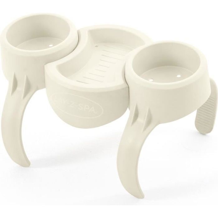 Drink Holder for Lay-Z-Spa - BESTWAY - Compatible with All Models Except Vancouver and Helsinki - Gray