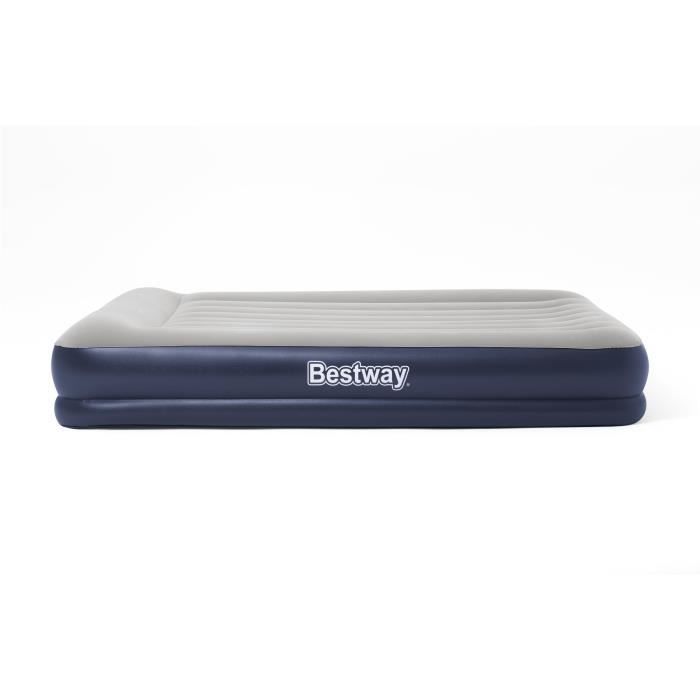 BESTWAY Inflatable Bed - Double Mattress - 203x152x36 cm - Built-in Electric Pump