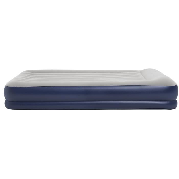 BESTWAY Inflatable Bed - Double Mattress - 203x152x36 cm - Built-in Electric Pump
