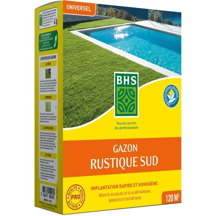 BHS Grass Seed - Southern Hardy Grass - 1 kg | 40 m²